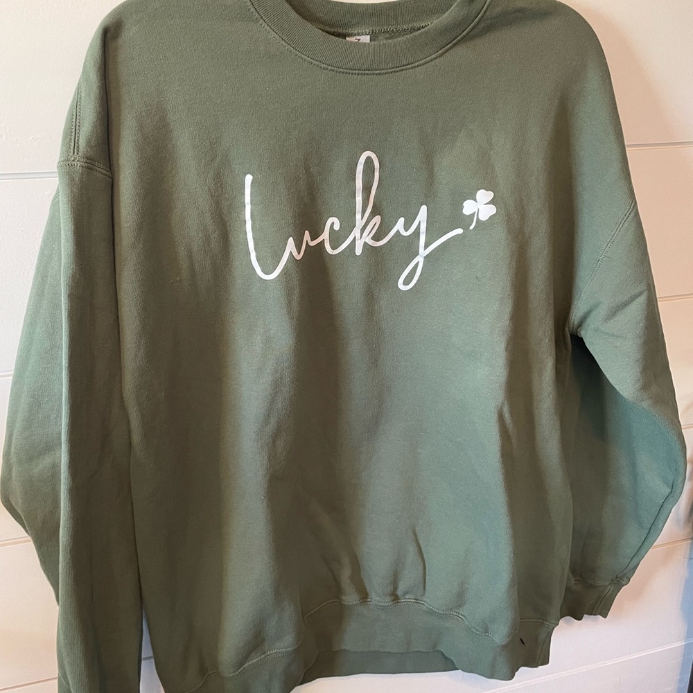 Lucky Green Women's Shamrock Sweater